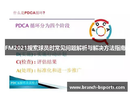 FM2021搜索球员时常见问题解析与解决方法指南